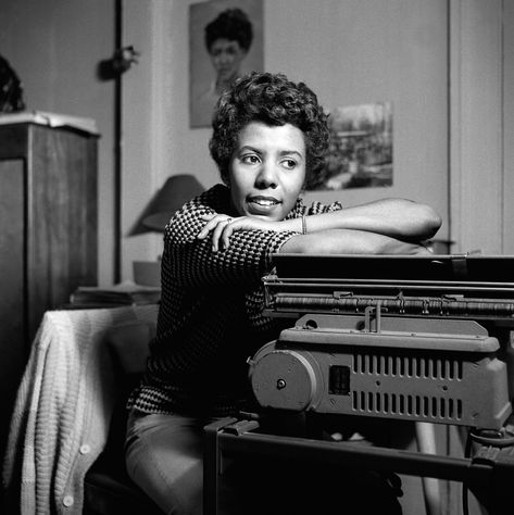 Lorraine Hansberry�’s Roving Global Vision | The New Yorker A Raisin In The Sun, Raisin In The Sun, Lorraine Hansberry, Today In History, African American History, African American Women, Civil Rights, Typewriter, Ny Times