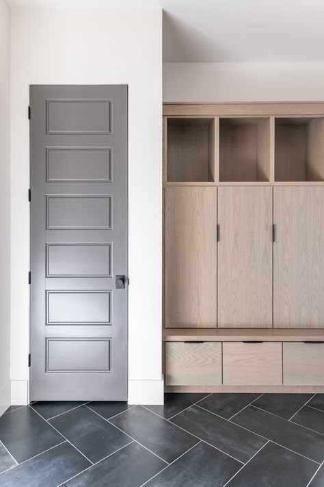 #millhavengoesmodern Modern Lockers Mudroom, Modern Mudroom Lockers, Mudroom Locker Ideas, Modern Lockers, Lockers Mudroom, Modern Mudroom, Laundry/mudroom Ideas, Millhaven Homes, Mudroom Locker