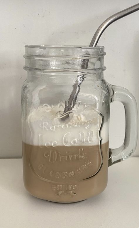 Mason Jar Aesthetic, Jar Aesthetic, Aesthetic Pics, Mason Jar Mug, Mason Jar, Aesthetic Pictures, Mason Jars, Geek Stuff, Milk