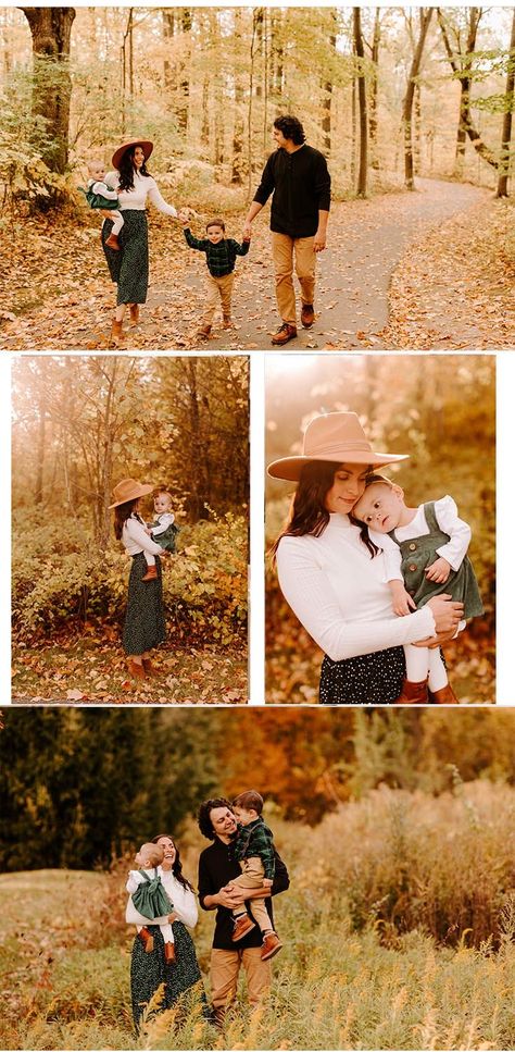 Autumnal Family Photoshoot, Fall Family Pictures Outfits Dark Green, Fall Green Family Pictures Outfits, Autumn Family Photoshoot Outfit Ideas, Fall Color Photo Shoot, Christmas Family Photo Outfits 2022, Christmas Photoshoot Family Outfit Green, Fall Shoot Ideas Family Pics, Fall Winter Photoshoot Ideas Family