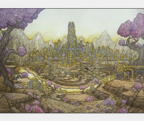 ArtStation - The Clockwork City Skyrim Dwemer, Clockwork City, Sotha Sil, Knight Games, Elder Scrolls Online, The Elder Scrolls, Pen And Watercolor, Elder Scrolls, Skyrim