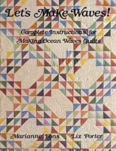 Buy a cheap copy of Lets Make Waves: Complete Instructions for Making Ocean Waves Quilts book by Liz Porter. . Free shipping over $10. Waves Quilt Pattern, Wave Quilt, Waves Quilt, Ocean Waves Quilt, Chevron Quilt Pattern, Quilt Pattern Free, Vintage Ocean, Baby Quilt Patterns, Make Waves