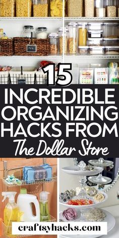 Dollar Store Organization Hacks, Easy Storage Hacks, Dollar Store Organization, Bedroom Organizer, Dollar Tree Storage, Organization Hacks Diy, Storage Hacks Diy, Family Organization, Diy Bedroom Storage