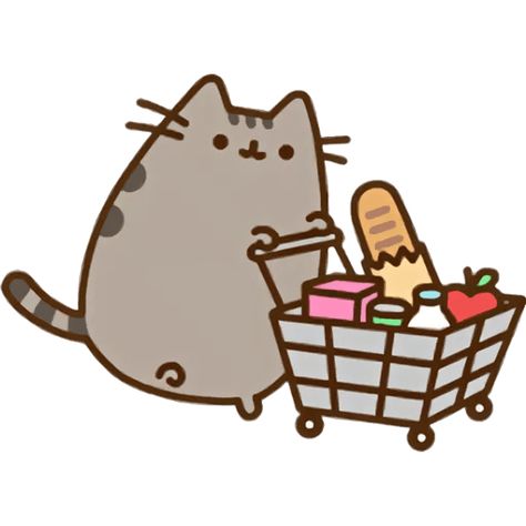 Funny Pusheen, Pusheen Stormy, Facebook Sticker, Pusheen Stickers, Pusheen Love, Kawaii Characters, Pusheen Cute, Cat Kawaii, Pusheen Cat