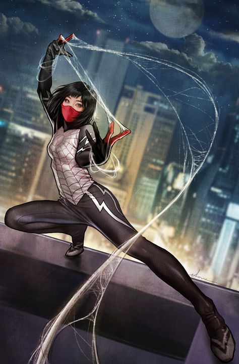 ArtStation - SILK, JH Stonehouse Silk Spiderman, Art Spiderman, Silk Marvel, Spider Silk, Univers Marvel, Marvel Tv, Spider Girl, Bd Comics, Comics Girls