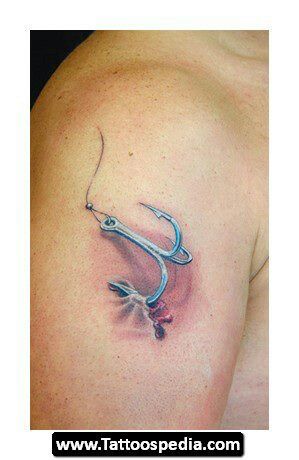 Fish Hook Tattoo, Grandmother Tattoo, Hook Tattoo, Fishing Hook Tattoo, Hook Tattoos, Hunting Tattoos, Soul Tattoo, Men Tattoos, Anchor Tattoos