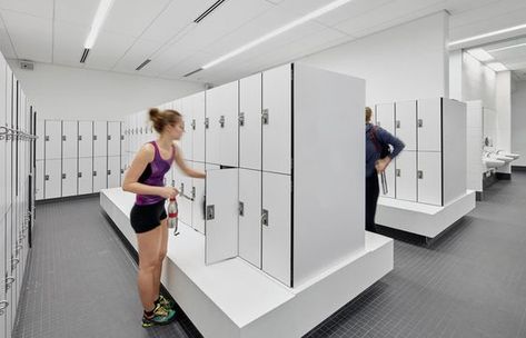 Sports Locker, Gym Lighting, Built In Lockers, Gym Design Interior, Locker Designs, Sleeping Pods, Swimming Pool Architecture, Gym Lockers, New Hospital