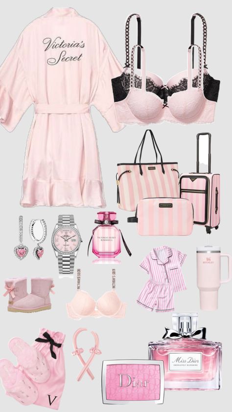 2020s Fashion Trends, Viktoria Secret, Victoria's Secret Aesthetic, Vs Pink Outfit, Glam Aesthetic, Pink Outfits Victoria Secret, Victoria Secret Model, Victoria Secret Outfits, Model Outfit