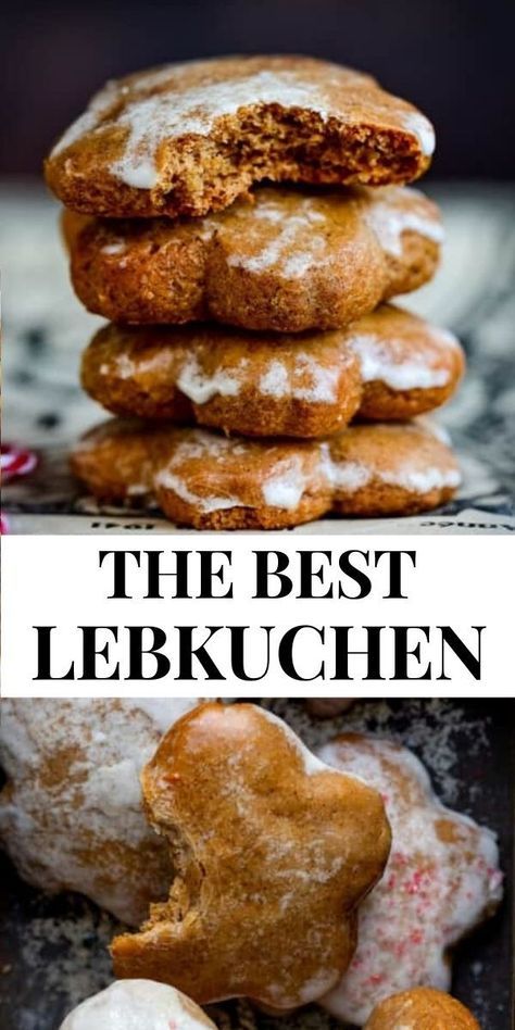 Lebkuchen Cookies Recipe, Lebkuchen Recipe, German Food Authentic, Christmas Nails 2023, German Christmas Cookies, German Cookies, German Baking, Cookies Soft, Easy Lunch Ideas