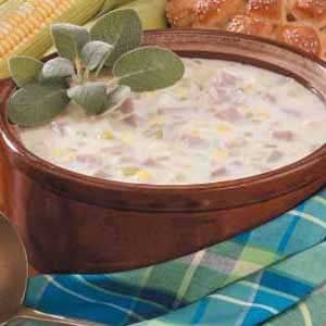 Bacon Potato Corn Chowder, Knoephla Soup, Creamy Wild Rice, Bean Soups, Ham Chowder, Recipes Corn, Creamy Wild Rice Soup, Bacon Corn Chowder, Caldwell Idaho