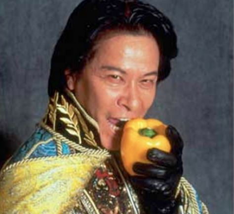 Are there any fans of the original Iron Chef here? Takeshi Kaga (real name Shigekatsu Katsuta) is one of my favorite people ever. He was fabulously opulent as Chairman Kaga in Iron Chef, and then h... Iron Chef, Cook Off, Celebrity Chefs, Lucky Charms, Cooking Show, Bichon Frise, Food Network, Japanese Culture, Television Show