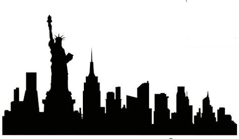 Amazon.com: DD008 New York City Skyline Decal Sticker | 8.5-Inches by 4.4-Inches | Premium Quality Black Vinyl : Automotive New York Skyline Silhouette, City Skyline Silhouette, Card Tattoo Designs, Natural Form Art, Poster Project, Skyline Silhouette, Window Laptop, City Silhouette, New York City Skyline