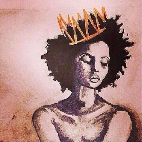 Poem: Oh, Black Woman Twisted Hair, Frida Art, Natural Hair Art, Satisfying Videos, Have Inspiration, Black Artwork, Black Love Art, Arte Inspo, Wow Art