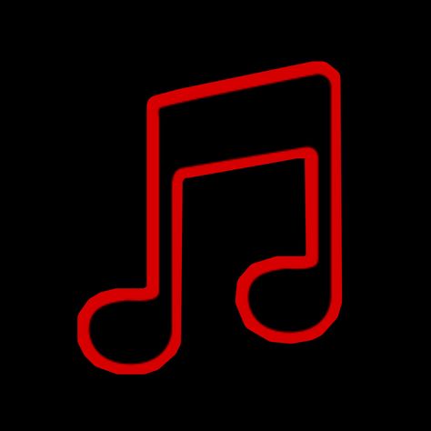 Red Music Icon, Neon Red Photos Icon, Neon Red Settings Icon, Red Apple Music Icon, Red Neon App Logos, Neon Red Music Icon, Neon Red Phone Icon, Neon Music Icon, Ios App Logo