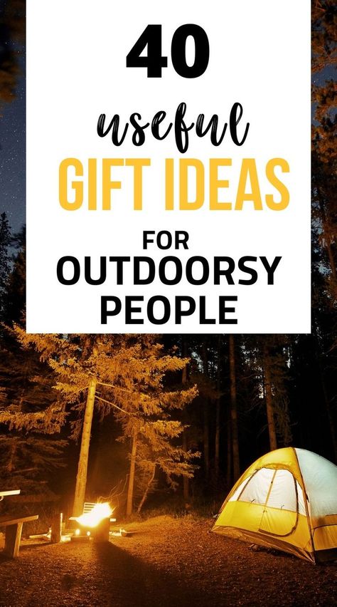 Tent Hiking Christmas Gifts, Camping Themed Gifts, Christmas Gifts For Outdoorsman, Backyard Gift Ideas, Gift Ideas For Nature Lovers, Outdoorsy Gifts For Him, Gift Ideas For Outdoorsmen, Hiking Gift Basket Ideas, Gifts For Camping Lovers