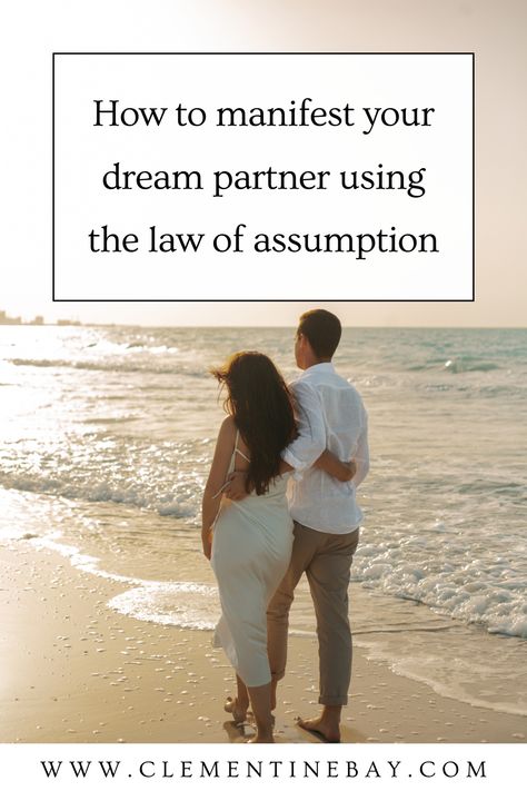 Are you looking to manifest your dream partner? Perhaps you are already manifesting a specific person? Whether it’s romantic or platonic, you can easily manifest an SP into your life by using this 5-step formula designed to keep things simple and efficient. Tags: Manifest love with the law of assumption, the law of attraction, manifestation tips. Manifesting Partner, Law Of Assumption Sp, Manifesting Love With A Specific Person, Manifest Partner, How To Manifest A Specific Person, Types Of Attraction, Manifesting A Specific Person, Assumption Quotes, Dream Partner