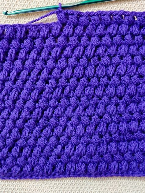 Puff Stitch Scarf, Crochet Stitches Scarf, Wave Blanket, Easy Crochet Scarf, Crochet Scarf For Beginners, Puff Stitch Crochet, Bobble Stitch Crochet, Chunky Crochet Blanket, Crafts Diy Projects