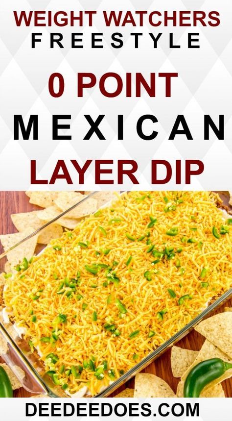 Ww Appetizers, Weight Watchers Appetizers, Mexican Layer Dip, Chip Recipe, Tortilla Chip Recipe, Tortilla Chip, Weight Watchers Meal Plans, Weight Watchers Recipes Desserts, Weight Watchers Snacks