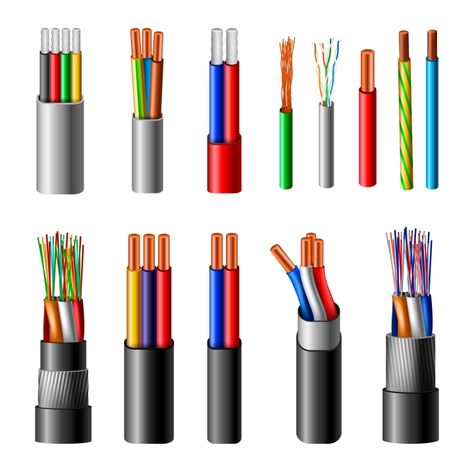 Electrical Wire Gauge: Size &Their Usage - D & F Liquidators Residential Wiring, Db Logo, Lamp Wire, Education Certificate, House Wiring, Wire Drawing, Electrical Connection, Electrical Wiring, Power Cable