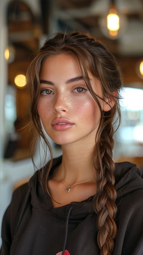 30 Quick Hairstyles for Busy Days Long Daily Hairstyles, Braids Work Hairstyles, One Braids Hairstyles, Long Braiding Hairstyles, Different Hair Braids Ideas, Hair Styles Daily, Cute Braids For Work, Classic Braids Hairstyles, Braided Hairstyles Front View