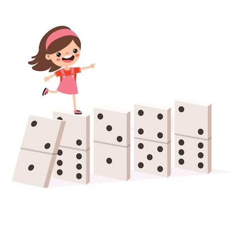 Niño de dibujos animados jugando con dom... | Premium Vector #Freepik #vector #riesgo #resolver #resolver-problemas #juegos How To Play Dominoes, Children Activities, India Beauty, Kids Playing, Premium Vector, Games To Play, Beauty Women, Clip Art, India