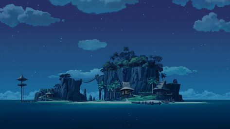 It's Time For The Zelda Series To Set Sail In "The Legend of Aryll" - Zelda Dungeon Legend Of Zelda Background, Zelda Background, Outset Island, Night Village, Active Wallpaper, Computer Desktop Backgrounds, 3840x2160 Wallpaper, Dynamic Island, Island Wallpaper