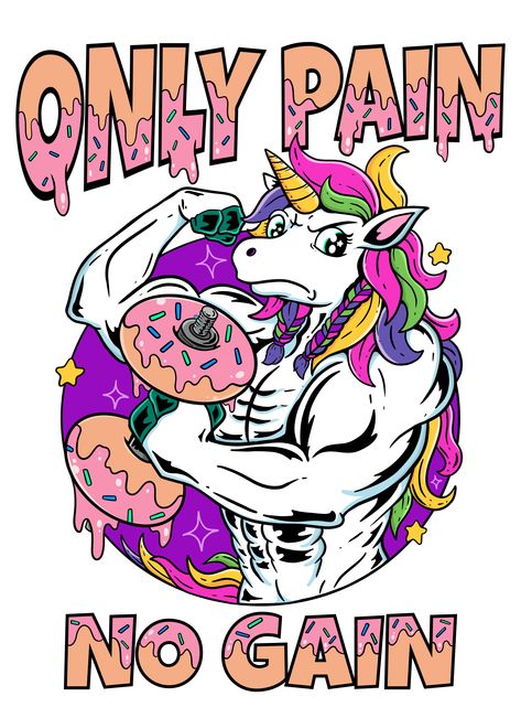 🦄💪 Unicorn Gym Shenanigans: Hilarious Workout Moments with a Twist! 😂🏋️‍♂️ Prepare to laugh and sweat as unicorns add magic to your fitness routine! 🌈 #UnicornGym #HilariousWorkouts #FitnessFun Fit Club, Unicorn Tshirt, Fitness Club, Fun Workouts, Working Out, Fitness Goals, Workout Routine, Tshirt Designs, Twist