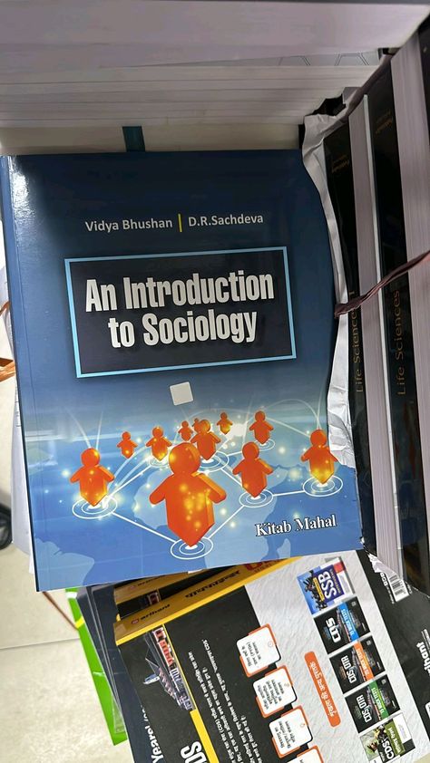 📚 Explore the world of Sociology with "An Introduction to Sociology" by Vidya Bhushan and D.R. Sachdeva, available at Kitab Mahal! 🌟 Buy online books from EXAM360 and save your hard-earned money! 📖💰   #Sociology #Books #OnlineShopping #EXAM360 Sociology Books, Online Books, Mock Test, Sociology, Life Science, Explore The World, Books To Buy, Books Online, Save Yourself