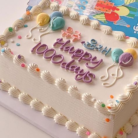 Cake Pricing Chart, Korean Cakes, Pastel Rectangular, 14th Birthday Cakes, Sheet Cake Designs, Buttercream Cake Designs, Rectangle Cake, Birthday Sheet Cakes, Cake Decorating For Beginners