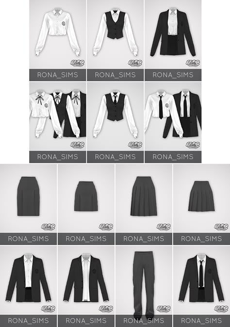 School Clothes Sims 4 Cc, Sims 4 Cc Clothes Uniform, Sims 4 Work Uniform Cc, Sims 4 Uniform Cc School, Sims Uniform, Sims4 School Uniform, The Sims 4 School Uniform, Uniform Sims 4 Cc, Sims 4 Work Clothes Cc