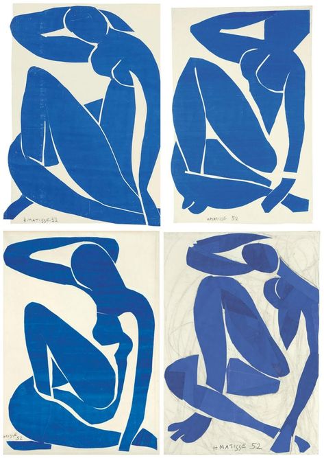 Desnudo azul - 1907 Matisse Cutouts, Pablo Picasso Paintings, Picasso Paintings, Matisse Art, Georges Braque, National Gallery Of Art, Henri Matisse, Pablo Picasso, Abstract Artists