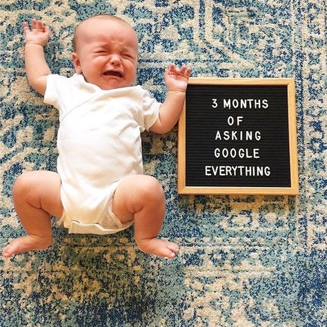 Promise Prenatal Vitamins on Instagram: “Like why is my baby crying? 💁‍♀️ #promisemama @jennavrla #newborn #sweetbaby #bepresent #momlife #promisebaby #promiseprenatal” 3 Month Old Baby Pictures, Fall Baby Pictures, Baby Captions, Baby Milestones Pictures, Monthly Baby Pictures, Baby Milestone Photos, Funny Baby Pictures, 3 Month Old, 3 Month Old Baby