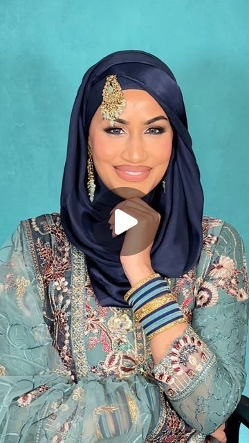 Jewellery With Hijab, Hijab Style For Party Weddings, Wedding Guest Hijab, Hijab Styles For Party, Wedding Hijab Styles, Eid Outfit, Instagram Party, Hijab Styles, Wedding Hijab