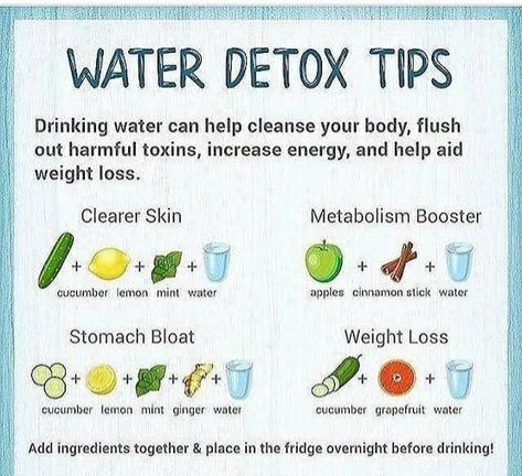 Water detox to help weight loss Lemon Mint Water, Water Detox, Water Is Life, Mint Water, Natural Detox Drinks, Squat Challenge, Detox Tips, Metabolism Booster, Detox Water Recipes