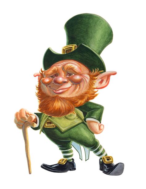 Leprechaun Pictures, Saint Patricks Day Art, Faery Queen, Rhett Butler, Irish Mythology, Irish Leprechaun, St Paddys Day, St Paddy, A Cartoon