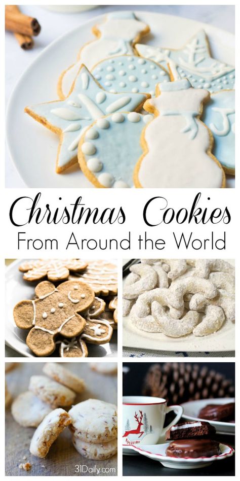 Christmas Cookies Recipes Traditional, Welsh Christmas Cookies, Christmas Cookie Variety, Korean Christmas Cookies, Christmas Cookies From Around The World, Christmas Cookies Around The World, Traditional Cookie Recipes, English Christmas Cookies, Vintage Christmas Cookie Recipes