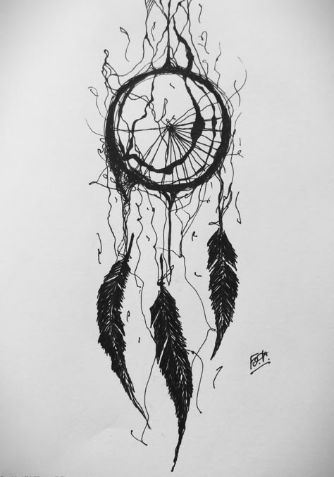 Dark Dreamcatcher Tattoo, Dark Dream Catcher Tattoo, Dreamcatcher Tattoo For Men, Dream Catcher Tattoo For Men, Dreamcatcher Tattoo Meaning, Atrapasueños Tattoo, Tattoo Leo, Dreamcatcher Drawing, Dream Catcher Tattoos