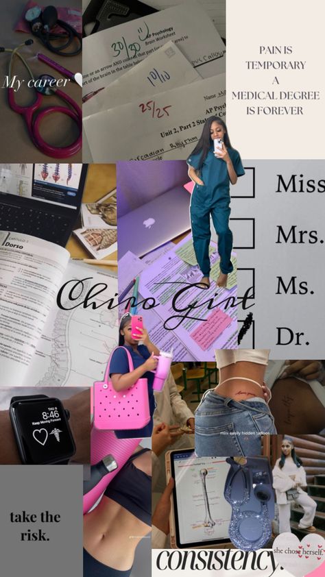 Vision Board Black Woman, Nurse Collage, Vision Board Black, Doctor Black, Nursing School Inspiration, Woman Doctor, Nursing Goals, Nursing Motivation, Black Nurse