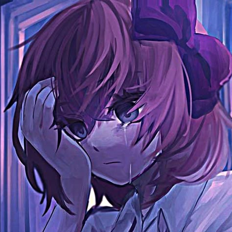 Ddlc Icon, Yandere Girl, Emo Art, Anime Expressions, Psychological Horror, Cute Games, Literature Club, Visual Novel, Anime Fanart