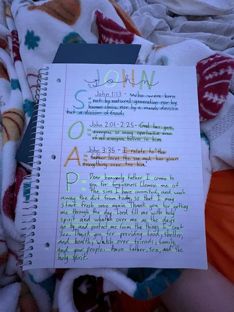 I did John with my bestie Kaylee 🫶💗 Heart Bible Study Method, John Chapter 2 Bible Notes, John Study Notes, The Gospel Of John Bible Study Notes, Bible Soap Method, John Chapter 1 Bible Study Notes, Soap Bible Study Method Example, Soap Method Bible Study Examples, The Book Of John Bible Study Notes