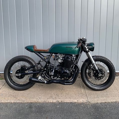 Cafe Racers of Instagram on Instagram: “@lowemoto has us green with envy over his latest Honda CB750 build 😍 Love that monoshock setup, keep up the good work!  Send photos of your…” Green Cafe Racer, Honda Cb750 Cafe Racer, Cb350 Cafe Racer, Honda Cafe Racer, Cb 750 Cafe Racer, Cb Cafe Racer, Cb750 Cafe Racer, Custom Bikes Cafe Racers, Cafe Racer Moto