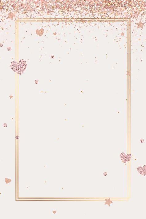 Rose Gold Wallpaper Iphone, Background Rose, Pink Glitter Background, Rose Gold Backgrounds, Valentines Frames, Gold Wallpaper Iphone, Writing Template, Gold Wallpaper Background, Rose Gold Texture