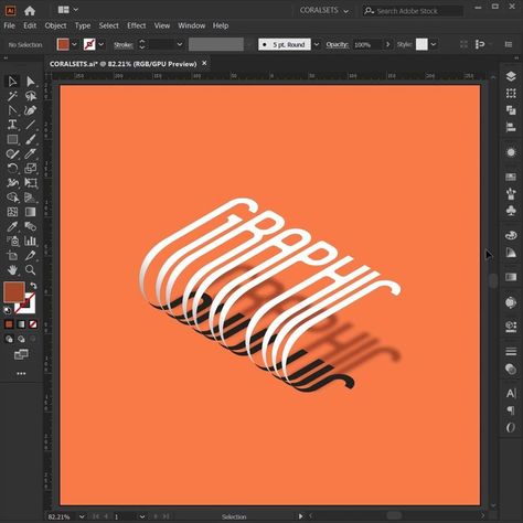 How to make 3D Text in Adobe Illustrator? | Hi! In this tutorial, I have prepared “How to make 3D Text in Adobe Illustrator”. If this tutorial was interesting to you. Please Subscribe My YouTube... | By CoralSets | Facebook Illustrator Hacks Text, 3d Illustration Design Tutorial, 3d Text Illustrator, Illustrator 3d Tutorials, 3d Illustrator Tutorial, Typography Illustrator Tutorial, Typography Tutorial Illustrator, 3d Text Design, Illustrator Hacks