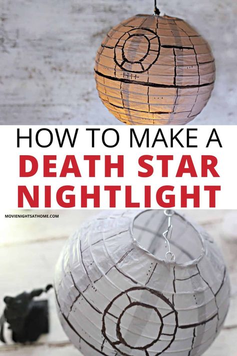 Starwars Cardboard Diy, Star Wars Paper Lanterns, Star Wars Outdoor Decorations, Star Wars Gifts Diy, Diy Star Wars Wedding Decorations, Diy Star Wars Decorations, Starwars Birthday Ideas Diy, Star Wars Props Diy, Star Wars Diy Decorations