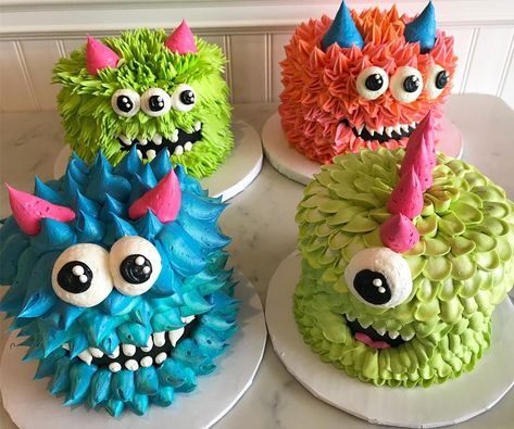 Monster cakes are at our Solon store this week and are ready to party with you! 🎉 #whiteflowercakeshoppe #monster #fun #partytime Birthday Cake Boys, Monster Birthday Cakes, White Flower Cake Shoppe, Monster Cakes, Monster 1st Birthdays, Monster Cake, Monster Birthday Parties, Monster Birthday, Boy Birthday Cake