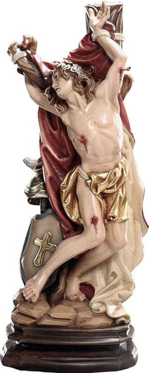 This Religious Statuary item by ArteSacraCaravaggio has 54 favourites from Etsy shoppers. Is dispatched from Italy. Listed on 31 May, 2024 Angel Mythology, Male Model Poses, Mythology Paintings, Saint Statues, Saint Sebastian, Religious Iconography, Catholic Wallpaper, Roman Army, Stained Glass Church