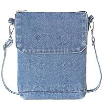 Purses For Teenagers, Diy Fabric Purses, Purse For Teens, Denim Wristlet, Blue Jean Purses, Jean Purses, Jean Purse, Denim Crossbody, Denim Purse