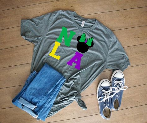 Mickey Shirts, Disney Couple Shirts, Disney Cast Member, Minnie Mouse Shirts, Minnie Shirt, Mardi Gras Shirt, Mickey Mouse Head, Honeymoon Shirts, Mardi Gras Decorations