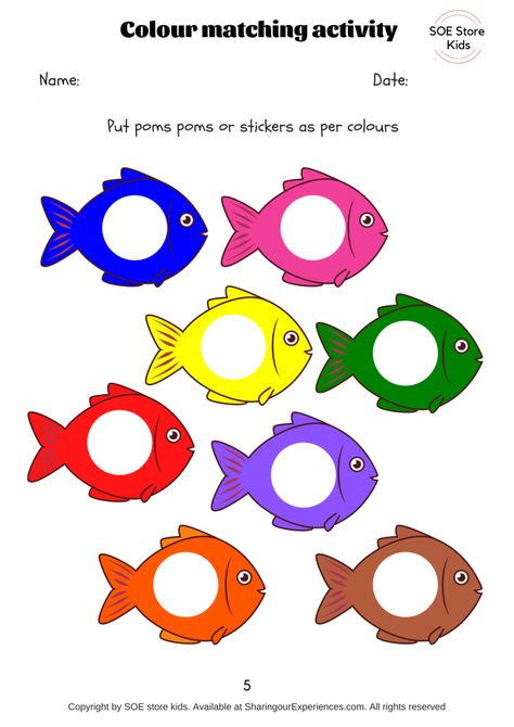 color matching worksheets for preschool. Excellent activity for 10 months old. FREE colors matching activities for toddlers printable Color Match Worksheets For Preschool, Color Matching Worksheet, Color Matching Printable Free, Colour Activity For Kids, Colour Matching Activities, Matching Activities For Toddlers, Tracing Names, Color Matching Preschool, Color Worksheets For Preschool