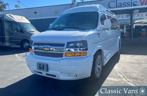 GMC Savana/Chevy Express Conversion Van Guide: History, Specs & More Navistar International, Chevrolet Van, Conversion Vans, Electric Van, Chevy Models, Conversion Van, Van Lines, Van Ideas, Gmc Savana